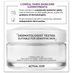 L'Oreal Paris Wrinkle Expert 55+ Anti-Aging Face Moisturizer with Calcium, Non-Greasy, Suitable for Sensitive Skin 1.7 fl. oz