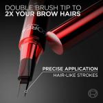 L'Oreal Paris Faux Brow Filling Eyebrow Pen - Soft Black