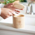15-Pack Organic Hemp Cotton Rounds with Bamboo Box