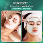 Biodegradable Bamboo Makeup Spoon Set - 50 Pack
