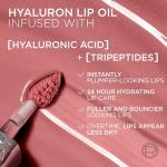 L'Oreal Paris Hyaluron Lip Oil Gloss, 24 HR