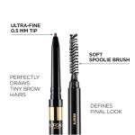 L'Oreal Paris Waterproof Eyebrow Pencil, Dark Brunette