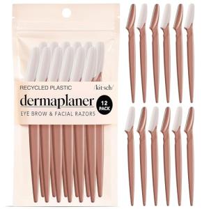 Kitsch Dermaplaning Tool - 12pc Face Razors Set