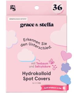 Grace & Stella Fun Hydrocolloid Pimple Patches - 36 Count