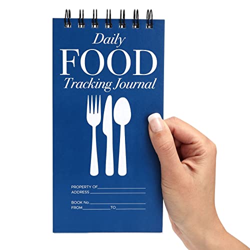 8 x 4 Daily Food Journal Notebook - 12 Pack