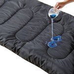 SOULOUT Schlafsack 3-4 Jahreszeiten - Winter Schlafsack Wasserdichter Leichter Deckenschlafsack für Camping, Reisen und Outdoor-Aktivitäten -Ideal für Erwachsene und Kinder - 220 x 83 cm