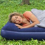 Bestway Single-Luftbett mit integrierter Fußpumpe 185 x 76 x 28 cm