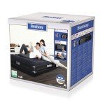 Bestway Aeroluxe Airbed, Luftbett mit eingebauter Elektropumpe, Queensize 203x152x46 cm