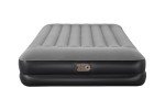 Bestway TriTech Luftbett Aerolux mit integrieter Elektropumpe Double XL/Mid 203 x 152 x 46 cm, Schwarz