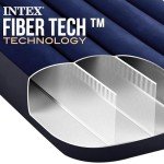 Intex 64757 Classic Downy Blue Dura-Beam Serie Twin Luftbett, Blau, 191 x 99 x 25 cm (L x B x H)
