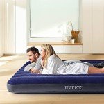 Intex 64765 Luftbett, Bunt, 203 x 152 x 25 cm (Set)