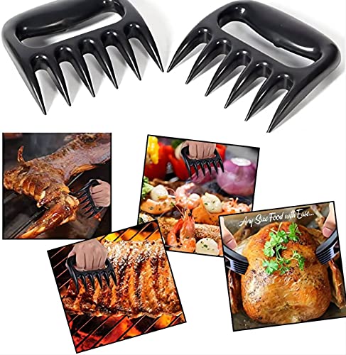Fsadwnn Chicken Shredder, Meat Shredder Shred Machine,3PCS Meat Grinder with Meat Claws,Meat Shredder Tool with Handles for Pulled Pork, Beef and Chicken