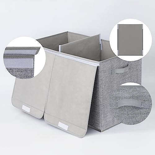 GRANNY SAYS Extra Large Storage Boxes with Lid, Toy Chests & Organizers, Bin Storage Organizer, Dust-proof Storage Container, Gray Storage Bins with Lid for Organizing Closet Shelves, 1-Pack