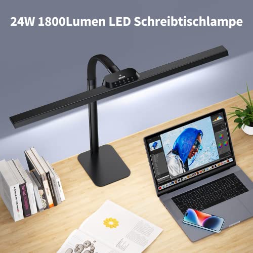 Dimmable LED Desk Lamp with Touch Control