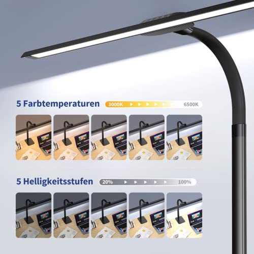 Dimmable LED Desk Lamp with Touch Control