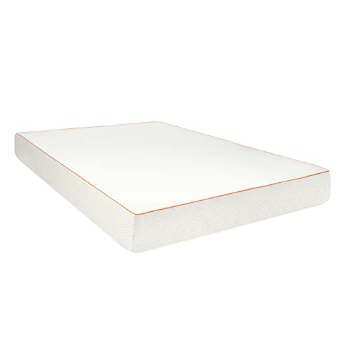 Milliard 8 Inch Memory Foam Firm Mattress with Breathable, Soft and Washable Cover | CertiPUR-US Certified | Bed-in-a-Box | Pressure Relieving, Queen