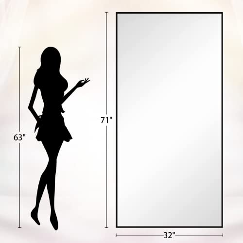 Large 71"x32" Oversized Full Length Mirror