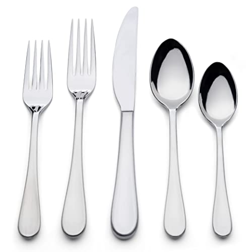 Mesa Satin Flatware Set for 8 – 44 Pieces