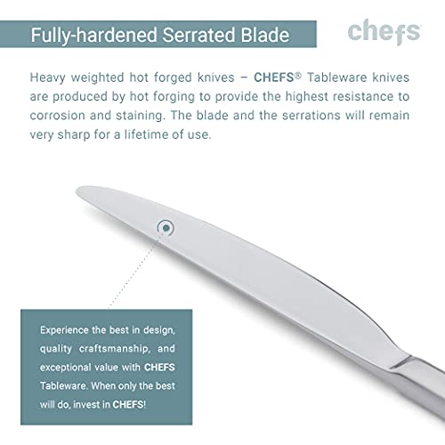 Mesa Satin Flatware Set for 8 – 44 Pieces