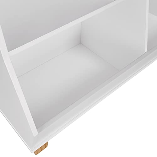 Kids Multi-Cubby Toy Organizer in White