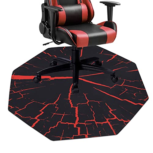 Anti-Slip Octagon Chair Mat for Hardwood Floors