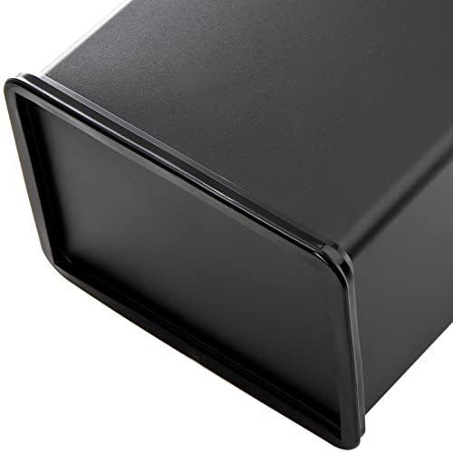 Coloch Black Stainless Steel 2.5 Gallon Trash Can