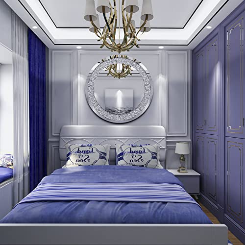 32” Round Decorative Wall Mirror for Any Room