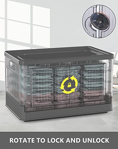 Grey Closet Organizer and Storage Bins - 3-Pack