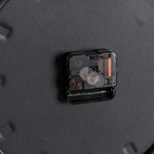 Modern Black and Gold 24" Silent Wall Clock