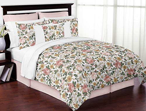 Vintage Floral Boho Fabric Memo Board - Blush Rose