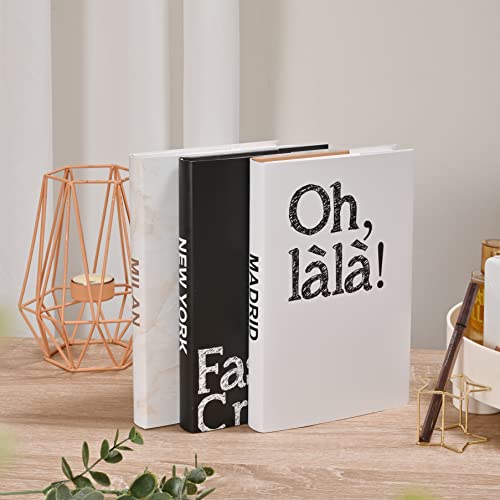 Chic Decorative Faux Books for Home Décor