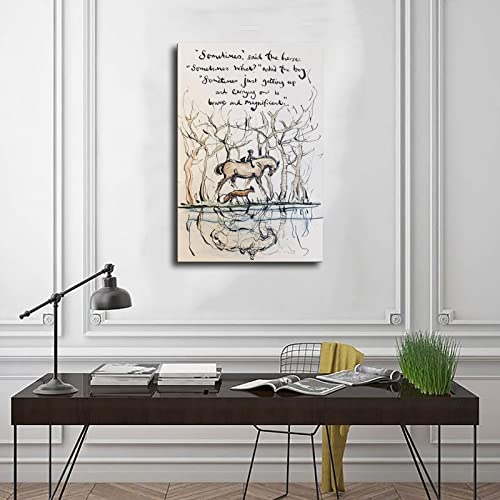 Charlie Mackesy The Boy The Mole Canvas Print