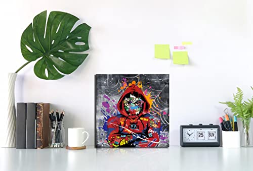 GUGIKA Graffiti Wall Art Poster - 14x14 Inch