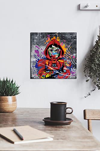 GUGIKA Graffiti Wall Art Poster - 14x14 Inch