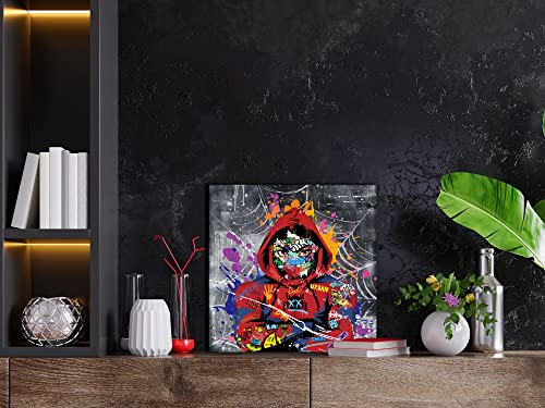 GUGIKA Graffiti Wall Art Poster - 14x14 Inch
