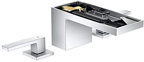 AXOR MyEdition Avantgarde 2-Handle 3 4-inch Tall Bathroom Sink Faucet in Chrome, 47052001