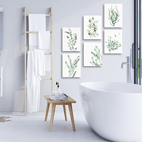 Framed Botanical Wall Art Canvas Prints Set