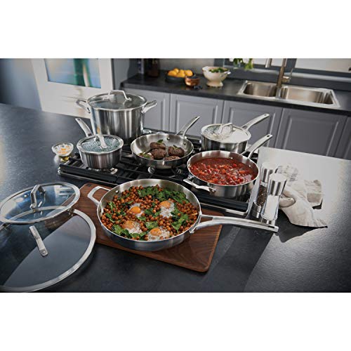 Calphalon Premier Stainless Steel 11-Piece Cookware Set