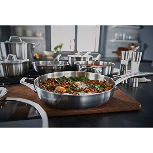 Calphalon Premier Stainless Steel 11-Piece Cookware Set
