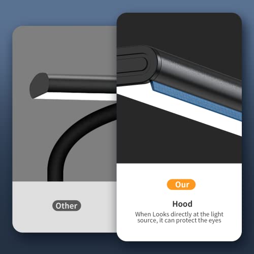 Double Head LED Desk Lamp with Dimming Features