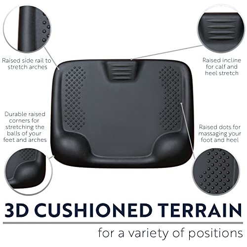 KANGAROO Anti-Fatigue Ergonomic Standing Mat - Black