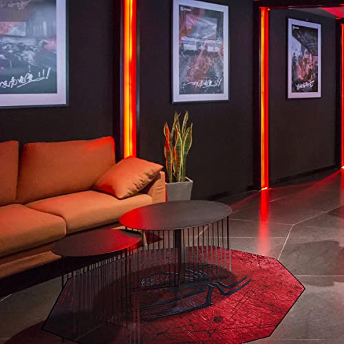 Natural Rubber Gaming Chair Mat for Hardwood Floors