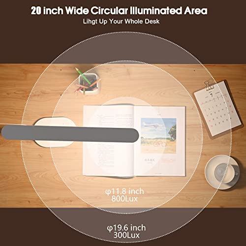 Modern LED Desk Lamp with Night Light & Timer