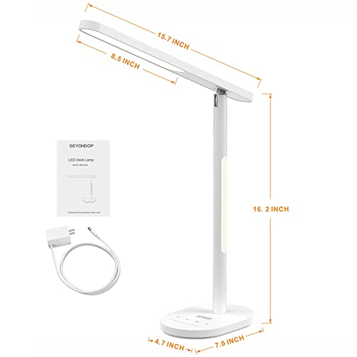 Modern LED Desk Lamp with Night Light & Timer