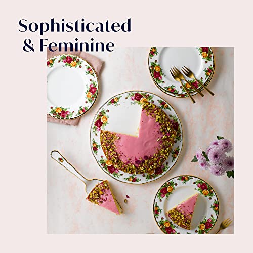 Old Country Roses 20 Piece Vintage Dinner Set