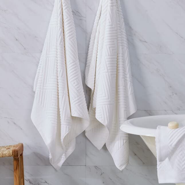 Soft 100% Cotton Quick-Dry Bath Towel Set