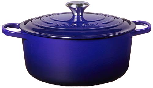 Le Creuset Indigo 5.5 qt Round Dutch Oven
