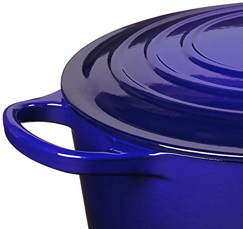 Le Creuset Indigo 5.5 qt Round Dutch Oven