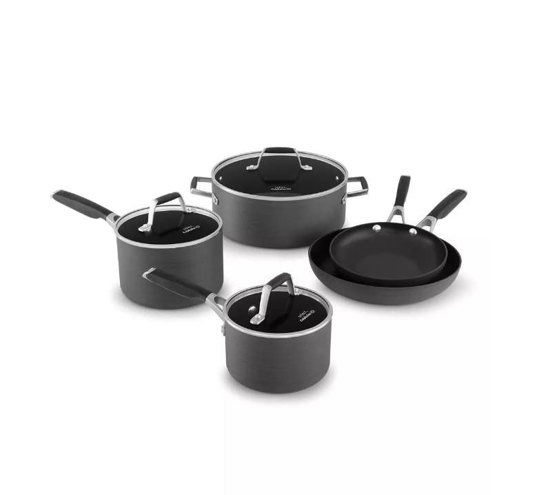 Calphalon AquaShield Nonstick 8-Piece Cookware Set