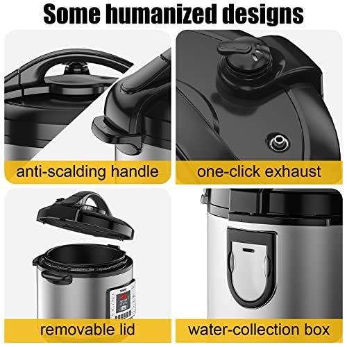 Nuwave 8-Quart Digital Pressure Cooker with Steel Pot